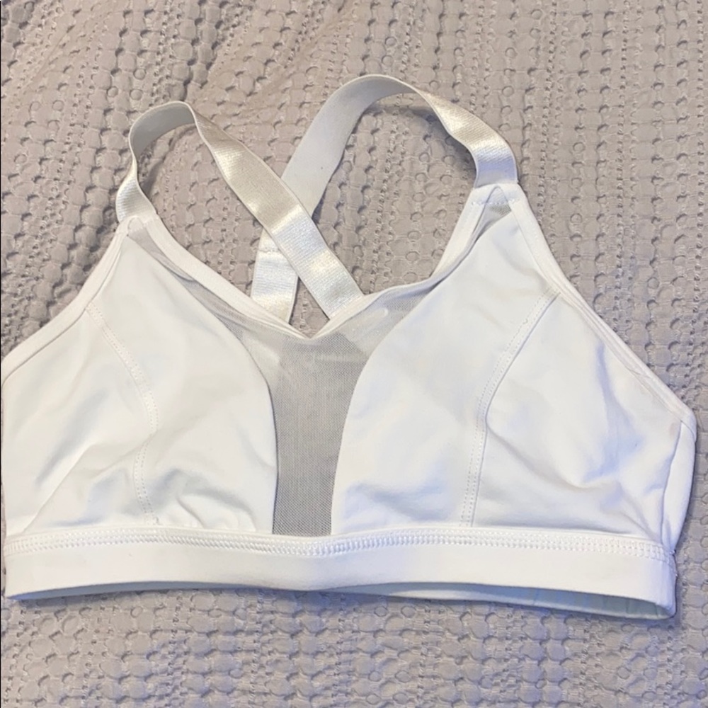 White Born Primitive Adjustable Sports Bra